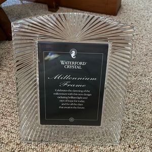 Waterford 5” x 7” Crystal Millenium Frame